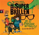 Thomas Krüger, Rufus Beck - Die drei Superbrillen - Wo ist Professor Nitroglitz?, 2 Audio-CDs (Audio book)