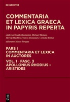 Guido Bastianini, Michae Haslam, Michael Haslam, Herwig Maehler, Herwig Maehler u a, Franco Montanari... - Commentaria et lexica Graeca in papyris reperta (C - Pars I. Volume 1. Fasc. 3: Apollonius Rhodius - Aristides