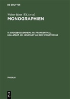 Walter Haas, Diete Karch, Dieter Karch, Edeltraud Knetschke - Phonai. Monographien - 11: Großbockenheim, Kr. Frankenthal. Kallstadt, Kr. Neustadt an der Weinstraße