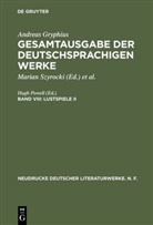 Andreas Gryphius, Hug Powell, Hugh Powell - Gesamtausgabe der deutschsprachigen Werke - Abteilung II. Band VIII: Lustspiele II. Tl.2