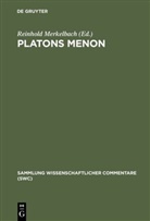 Reinhol Merkelbach, Reinhold Merkelbach - Platons Menon