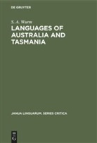 S A Wurm, S. A. Wurm - Languages of Australia and Tasmania