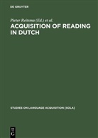 Piete Reitsma, Pieter Reitsma, Verhoeven, Verhoeven, Ludo Verhoeven - Acquisition of Reading in Dutch