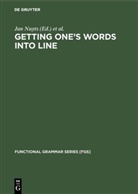 De schutter, De Schutter, Ja Nuyts, Jan Nuyts, George de Schutter - Getting One's Words into Line