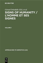 Miche Balat, Michel Balat, Gérard Deledalle, Janice Deledalle-Rhodes - Signs of Humanity / L'homme et ses signes, 3 Teile