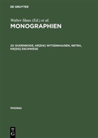 Ingri Guentherodt, Ingrid Guentherodt - Phonai. Monographien - 23: Dudenrode, Kr[eis] Witzenhausen, Netra, Kr[eis] Eschwege
