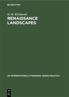 H M Richmond, H. M. Richmond - Renaissance landscapes