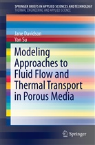 Jane Davidson, Jane H Davidson, Jane H. Davidson, Ya Su, Yan Su - Modeling Approaches to Natural Convection in Porous Media