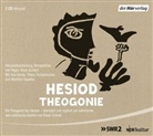 Hesiod, Jens Harzer, Valery Tscheplanowa, Manfred Zapatka - Theogonie, 2 Audio-CDs (Hörbuch)