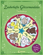 Kristin Labuch, Loewe Kreativ - Zauberhafte Glitzermandalas - Tierbabys