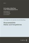 Jean-Charles Rochet, Hans Caspar Von der Crone - Finanzstabilität: Status und Perspektiven