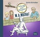 Sylvia Schreiber, Matthias Haase - Professor Dur und die Notendetektive - W. A. Mozart, 1 Audio-CD (Audio book)