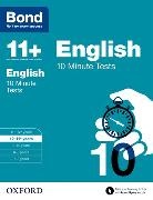 Bond, Bond 11+, Sarah Lindsay, Sarah Bond Lindsay, Sarah Bond 11+ Lindsay - Bond 11+: English: 10 Minute Tests
