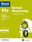 Bond, Bond 11+, Frances Down, Frances Bond Down, Frances Bond 11+ Down - Bond 11+: Verbal Reasoning: 10 Minute Tests