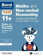 Bond, Bond 11+, Alison Primrose, Alison Bond Primrose, Alison Bond 11+ Primrose - Bond 11+: Maths Non Verbal Reasoning: Assessment Papers for Cem 11+