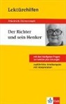 Friedrich Dürrenmatt, Elisabeth Kaltenbach - Lektürehilfen Friedrich Dürrenmatt "Der Richter und sein Henker"