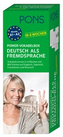 PONS Power-Vokabelbox Deutsch als Fremdsprache