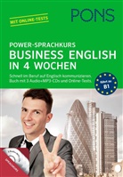 PONS Power-Sprachkurs Business English, Buch mit 3 Audio+MP3-CDs und Online-Tests