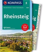 Falco Harnach, Falco J. Harnach, Falco und Klaus Harnach, Klau Harnach, Klaus Harnach - KOMPASS Wanderführer Rheinsteig