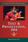 Graley (EDT) Herren, Graley Herren - Text & Presentation 2014