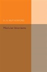 D. E. Rutherford, Rutherford D. E. - Modular Invariants