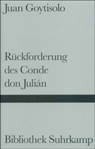 Juan Goytisolo - Rückforderung des Conde don Julián
