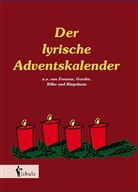 Autoren, Diverse Autoren, Various - Der lyrische Adventskalender