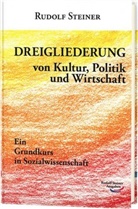 Rudolf Steiner - Dreigliederung von Kultur, Politik und Wirtschaft