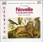 Johann Wolfgang von Goethe - Novelle und ausgewählte Gedichte, 1 Audio-CD (Audio book)