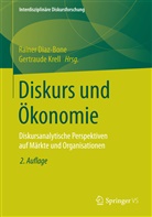 Raine Diaz-Bone, Rainer Diaz-Bone, Krell, Krell, Gertraude Krell - Diskurs und Ökonomie
