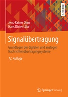 Hans D. Lüke, Hans Dieter Lüke, Jens Ohm, Jens-Raine Ohm, Jens-Rainer Ohm - Signalübertragung