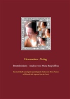 Hexenzeiten-Verlag UG, Hexenzeite Verlag, Hexenzeiten Verlag - Persönlichkeits - Analyse von: Mera Beispielfrau