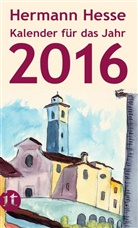 Hermann Hesse - Insel-Kalender für das Jahr 2016