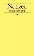 Suhrkamp Verlag - Notizbuch edition suhrkamp gelb