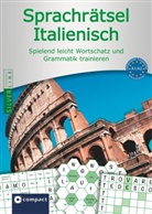 Isabella Bergmann - Compact Sprachrätsel Italienisch - Niveau A1/A2