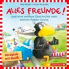 Nel Moost, Nele Moost, Annet Rudolph, Jan Delay - Alles Freunde!, Alles wieder gut! (Der kleine Rabe Socke), 1 Audio-CD (Audio book)