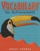 Margaret Ann Richek, Vach, Great Source - Great Source Vocabulary for Achievement
