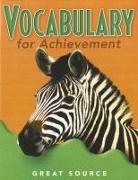 Margaret Ann Richek, Vach, Great Source - Great Source Vocabulary for Achievement