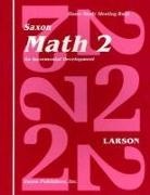Larson, Nancy Larson, Saxon Publishers - Saxon Math 2