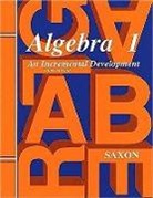 1230, Saxon, John H. Saxon, Saxon Publishers - Algebra 1
