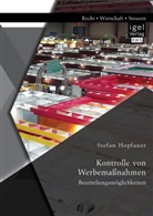 Stefan Hopfauer - Kontrolle von Werbemaßnahmen: Beurteilungsmöglichkeiten