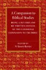 W. Emery Barnes, W. Emery Barnes, Barnes W. Emery - Companion to Biblical Studies
