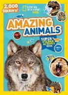 National Geographic Kids - National Geographic Kids Amazing Animals Super Sticker Activity Book