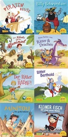 Pixi Bücher - 229: Pixi-Buch 2075-2082 (Große Abenteuer für kleine Kerle), 8 Hefte