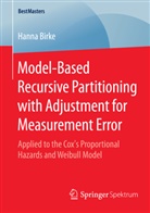 Hanna Birke - Model-Based Recursive Partitioning with Adjustment for Measurement Error