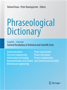 Peter Baumgartner, Rolan Kraus, Roland Kraus - Phraseological Dictionary English - German