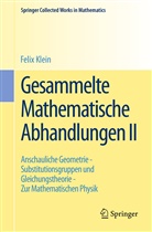 Felix Klein, Fricke, R Fricke, R. Fricke, Vermeil, Vermeil... - Gesammelte Mathematische Abhandlungen. Vol.II