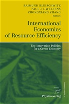 Raimund Bleischwitz, Pau J J Welfens, Paul J J Welfens, Paul J. J. Welfens, Paul J.J. Welfens, ZhongXiang Zhang - International Economics of Resource Efficiency