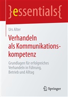 Urs Alter - Verhandeln als Kommunikationskompetenz