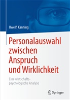 Uwe P. Kanning, Uwe Peter Kanning - Personalauswahl zwischen Anspruch und Wirklichkeit